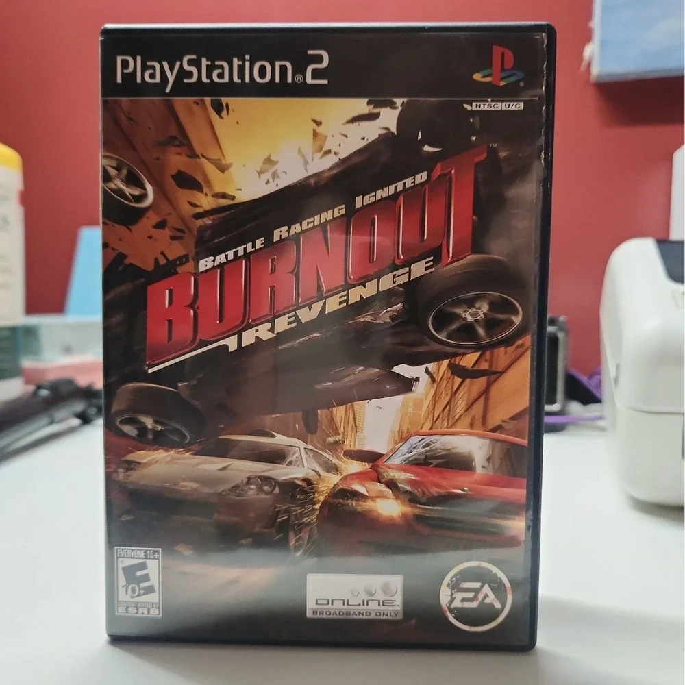 Burnout Revenge (PlayStation 2 Ps2) VGC Black Label CIB Complete & Tested